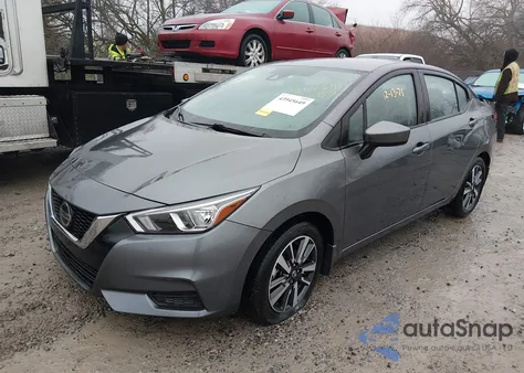 2022 Nissan Versa 1.6 Sv Xtronic Cvt из США, поврежденный, VIN 3N1CN8EV4NL867304